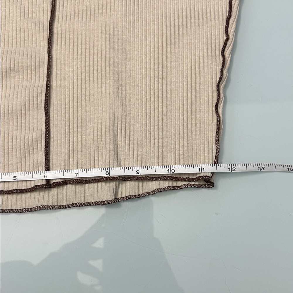 Windsor Ribbed Cropped Tank - Picture 5 of 6